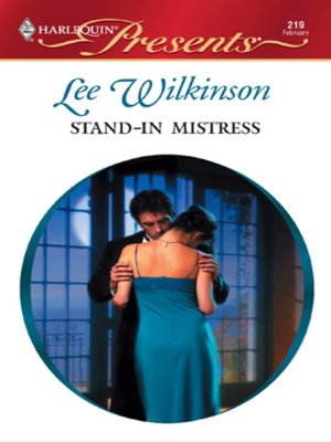cover image of Stand-In Mistress